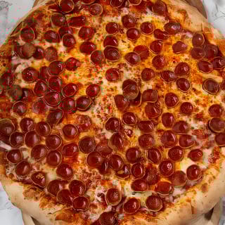 Cheese-Stuffed Crust Cheese Pizza