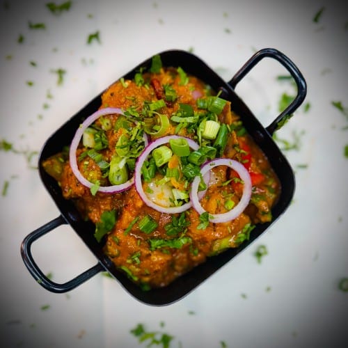 Gulab soya Chaap Kadahi.