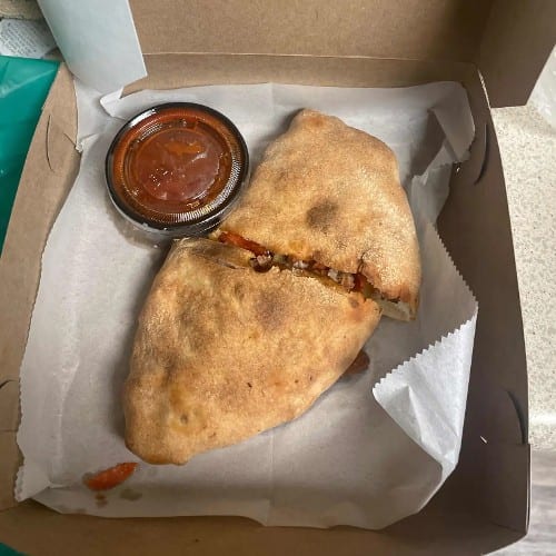 Most Meat Calzone.