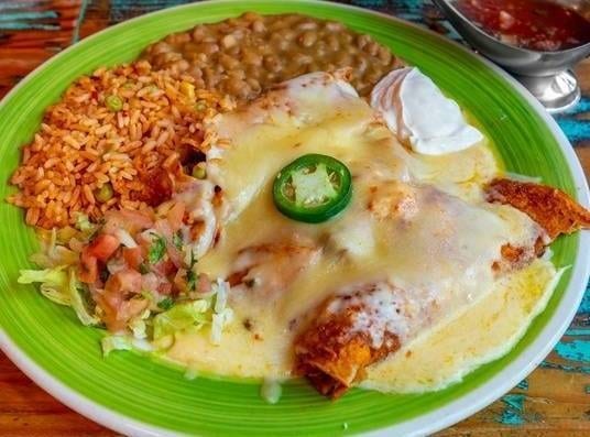 Enchilada Plate.