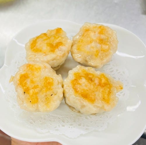 Stuffed Mushroom with Shrimp.