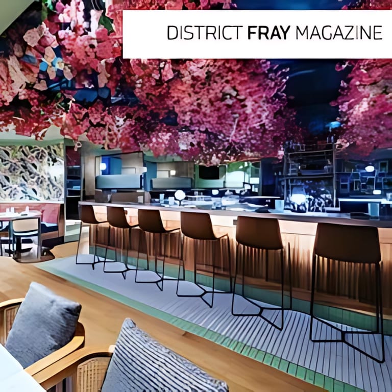 Cherry Blossom-Inspired Cocktail & Dessert