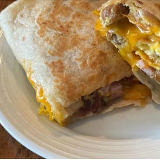 3 Eggs Breakfast Combo Meat Burrito