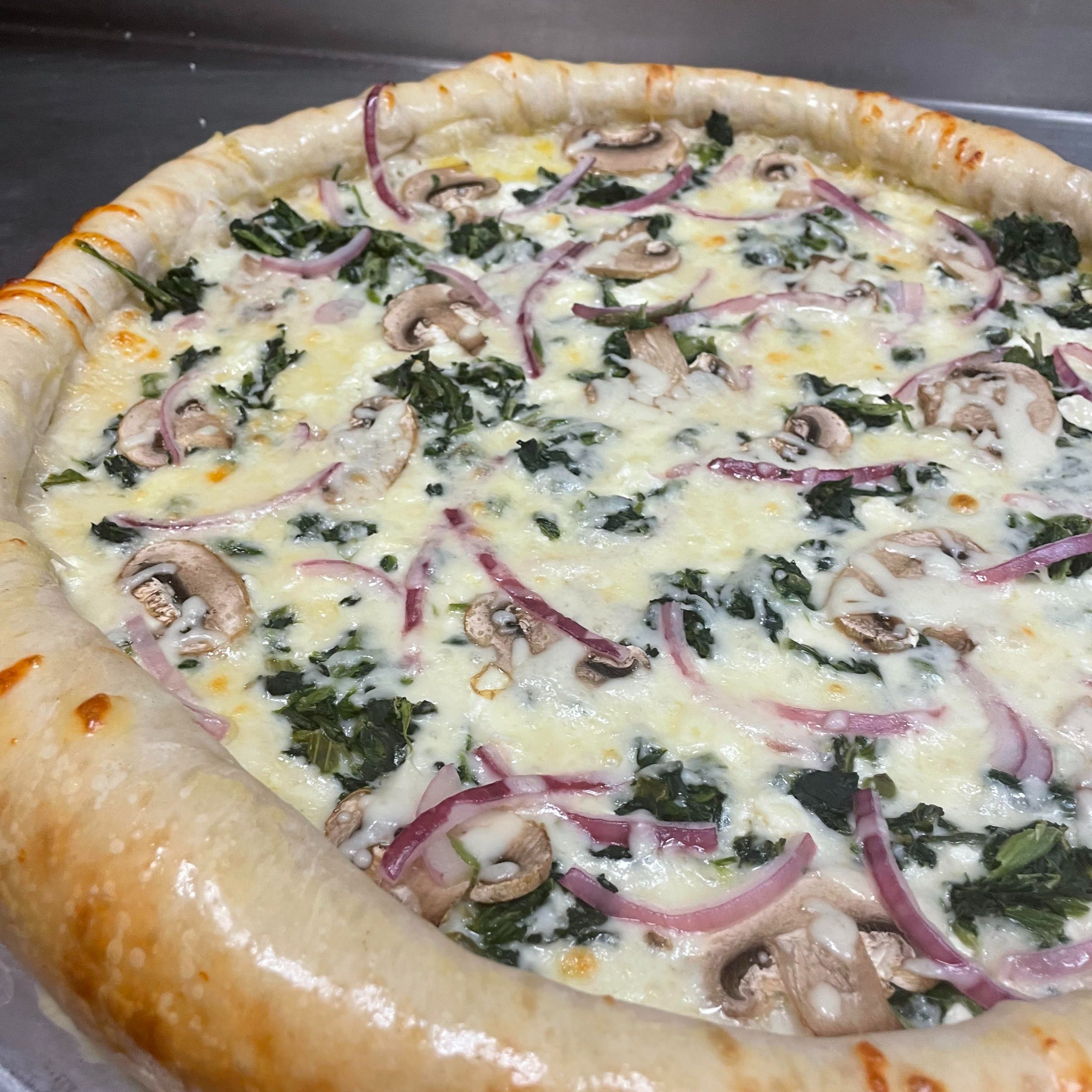 Spinach Pizza 10".