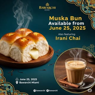 Irani Chai (Maska bun)