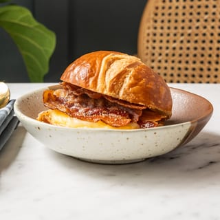 Bacon Croissant Sandwich