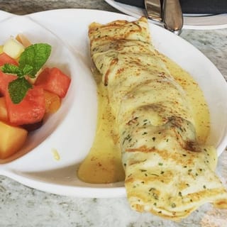 Savory Chicken Crepe
