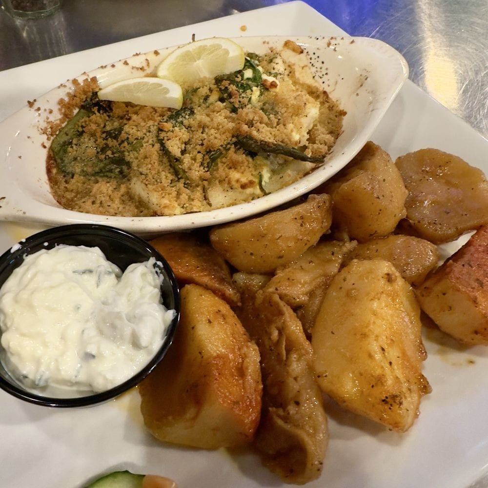 Athens Baked Haddock / Ψάρι Στο Φούρνο.