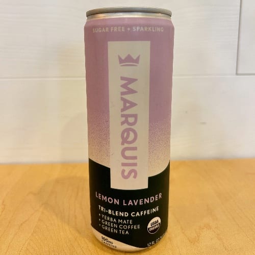 “Lemon Lavender” Natural Energy Drink.