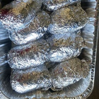 Lamb Fufu & Egusi for 10 people.