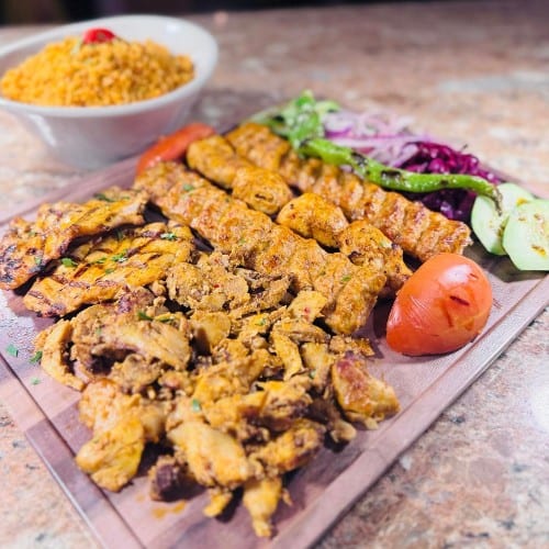 Mixed Chicken for 2 + 1 Pita.