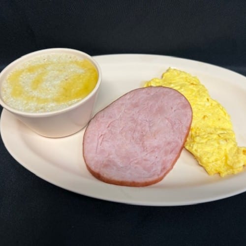City Ham and Egg Plate.
