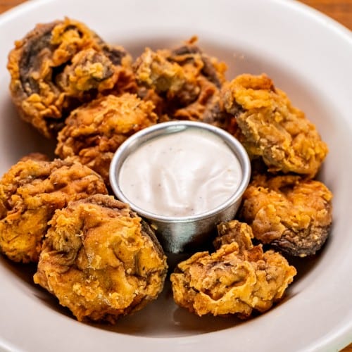 Fried Mushrooms.