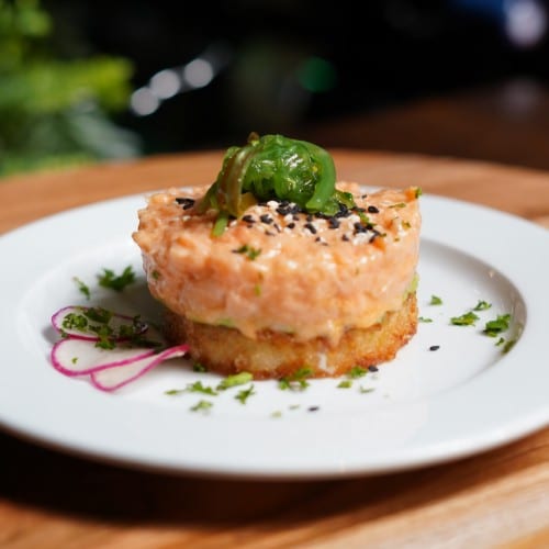 Salmon Tartare.