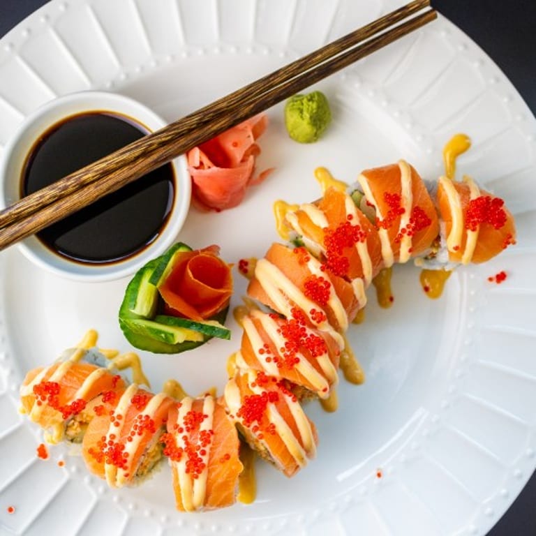 Fresh Seafood Delights: Sushi, Wraps, and More