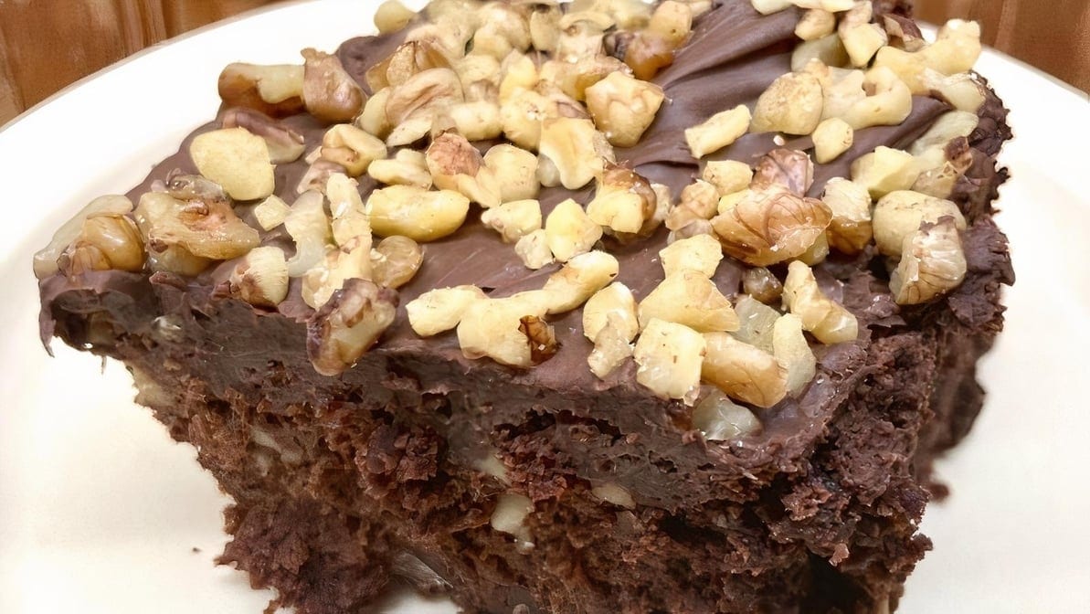 Chocolate Fudge Nut Brownie.