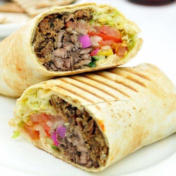Meat /  Beef Shawarma Sand.