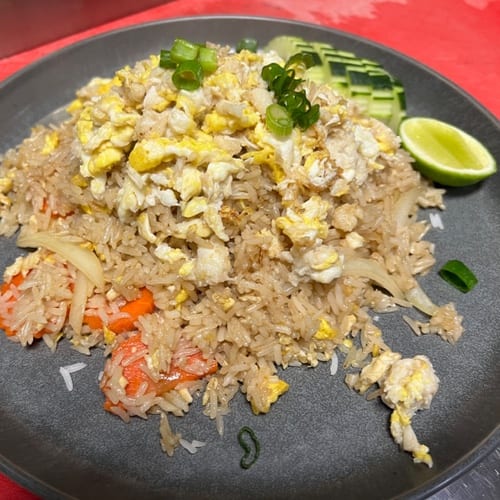 Crab Fried Rice.