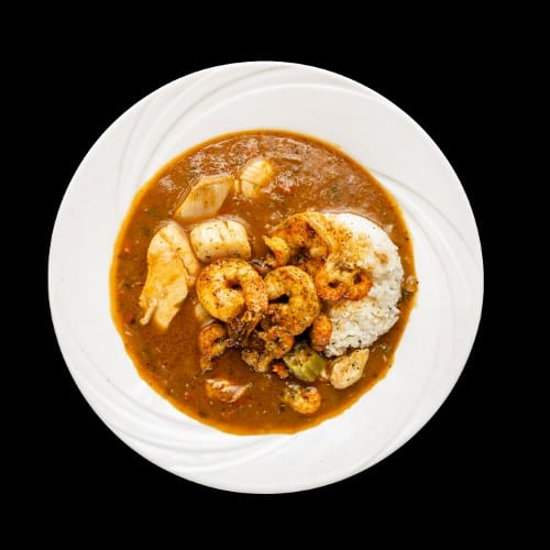Seafood Gumbo.