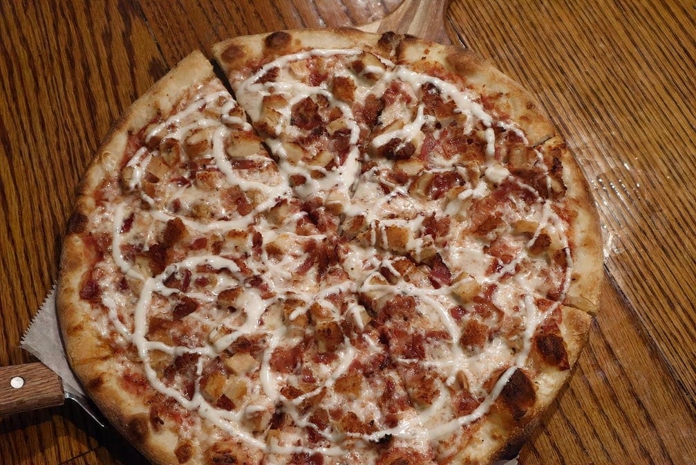 Buffalo Chicken Pizza.