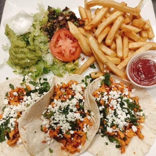 11. Tacos De Pollo Marinado.