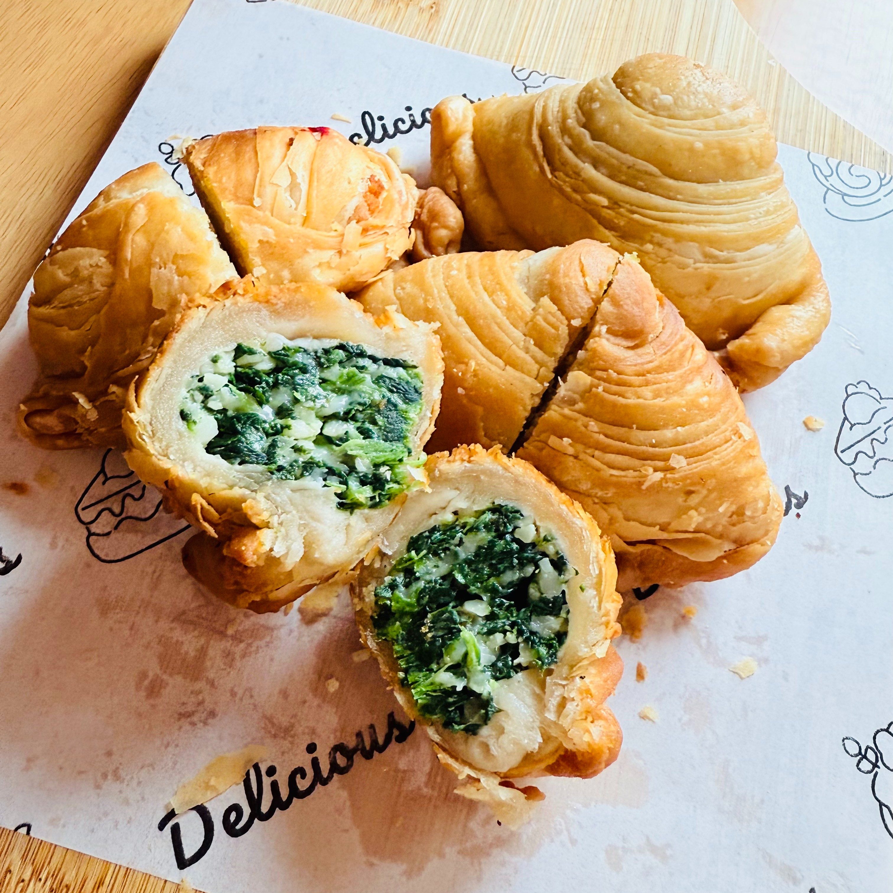 Spinach Puffs.