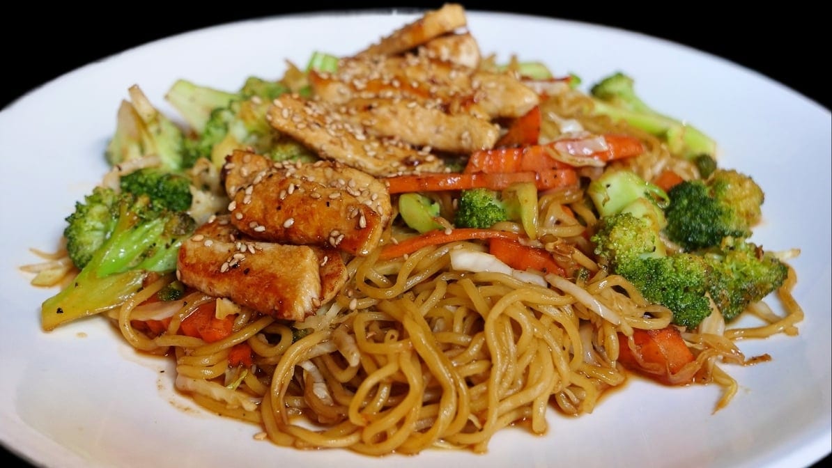 Chicken Yakisoba Noodle.