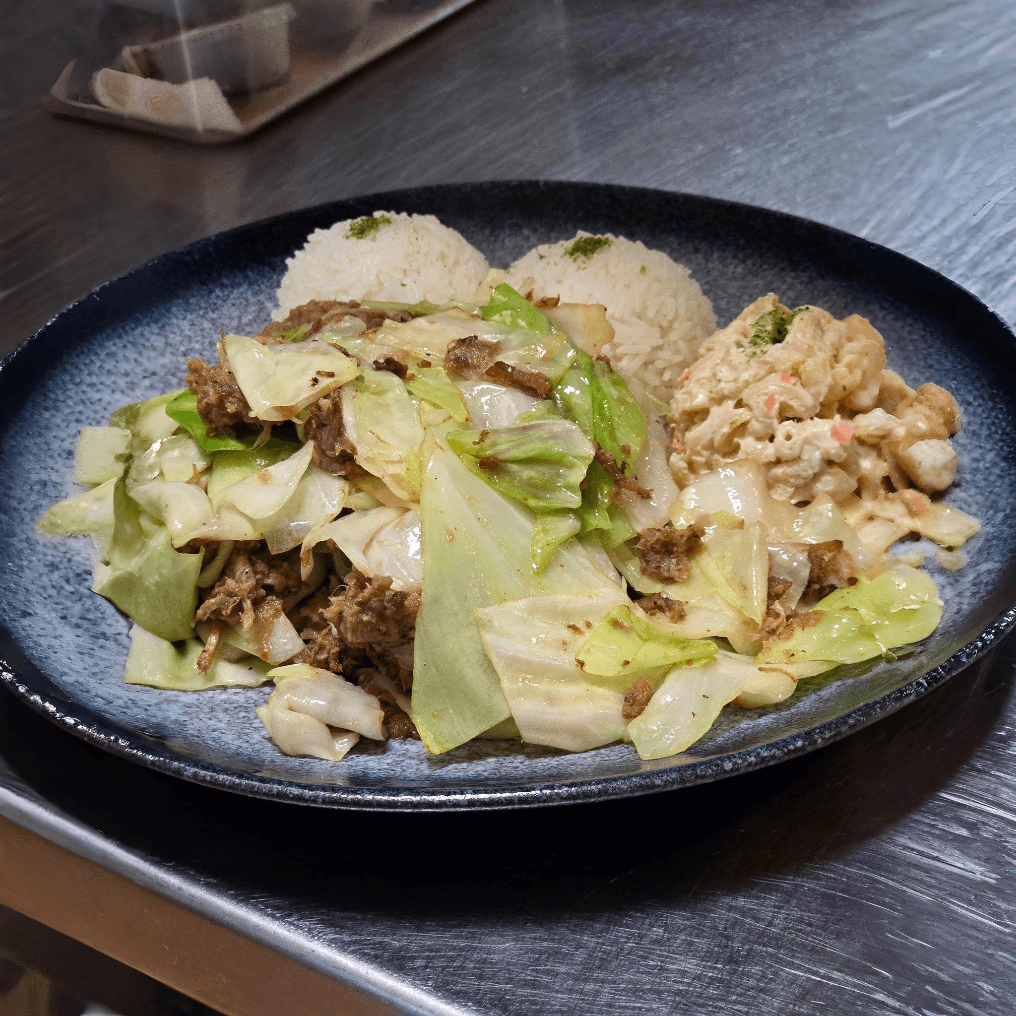 Kalua Pork & Cabbage.