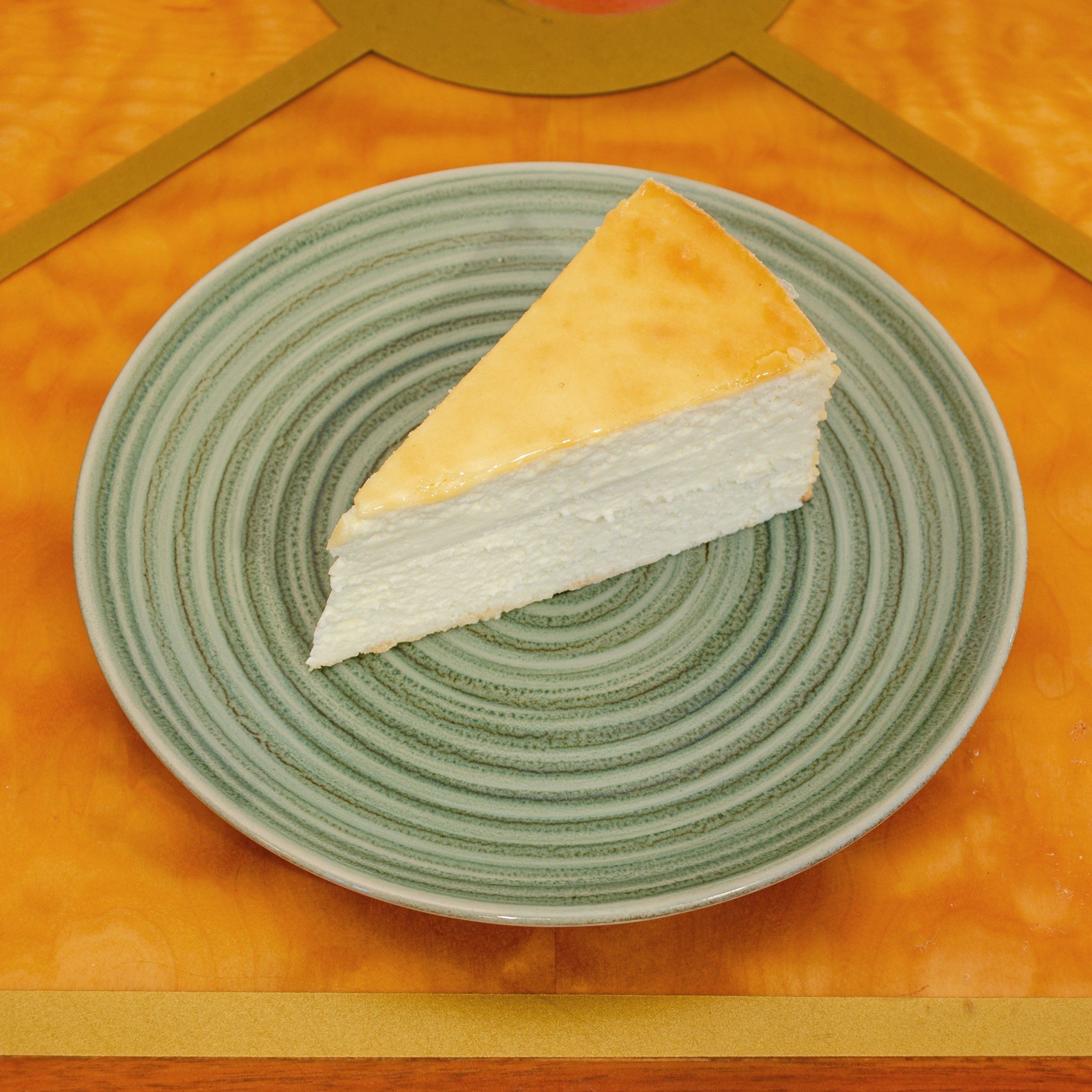 Classic Vanilla Cheesecake.