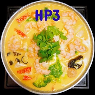 HP-3. Thai Yellow Curry Shrimp Hot Pot