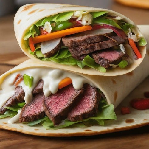 Steak Wrap.
