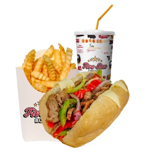 Phili Cheesesteak Combo.