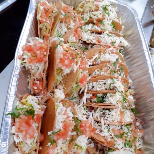 20 Crispy Tacos Tray (4 Meat Option).