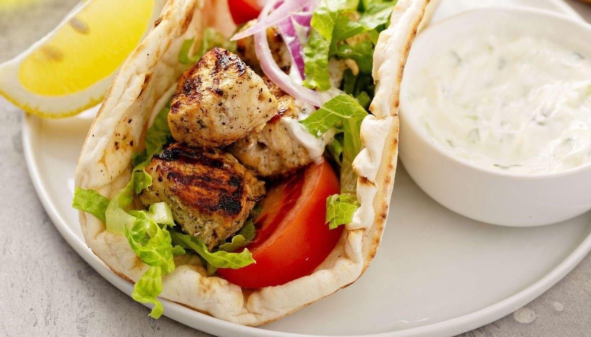 Chicken Souvlaki.