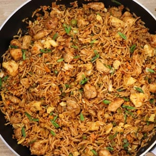 Chicken Fried Rice Sichuan