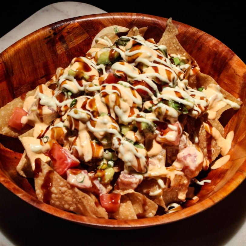 Poke Nachos.