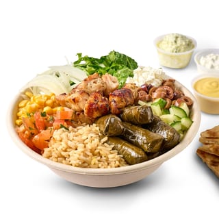 Chicken Souvlaki Bowl 