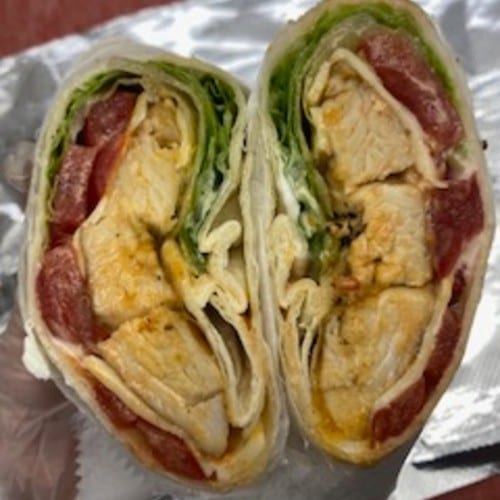 Buffalo Chicken Wrap.