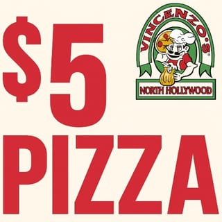 $5 Personal Pizza (Mon–Wed Only)