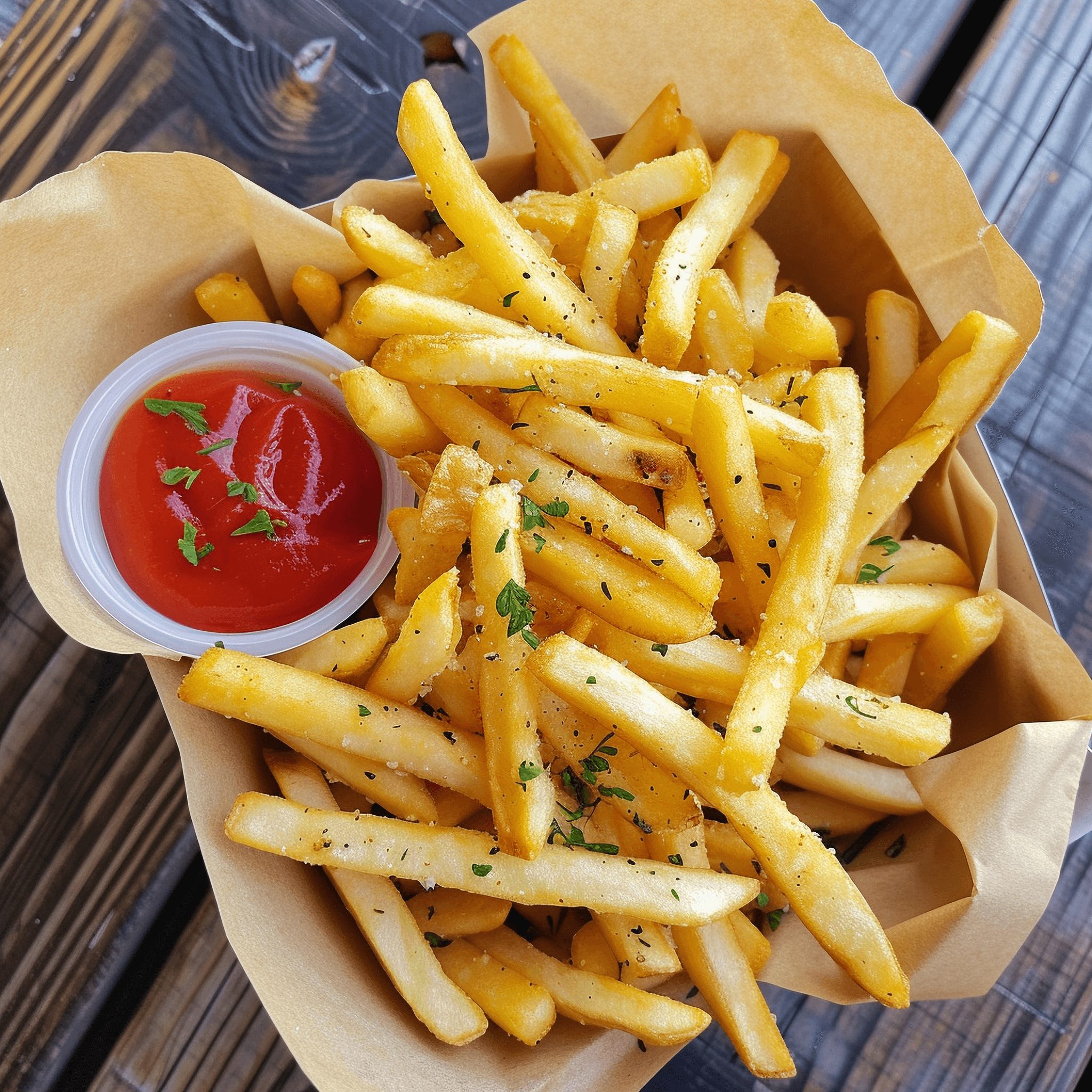 Garlic Fries.