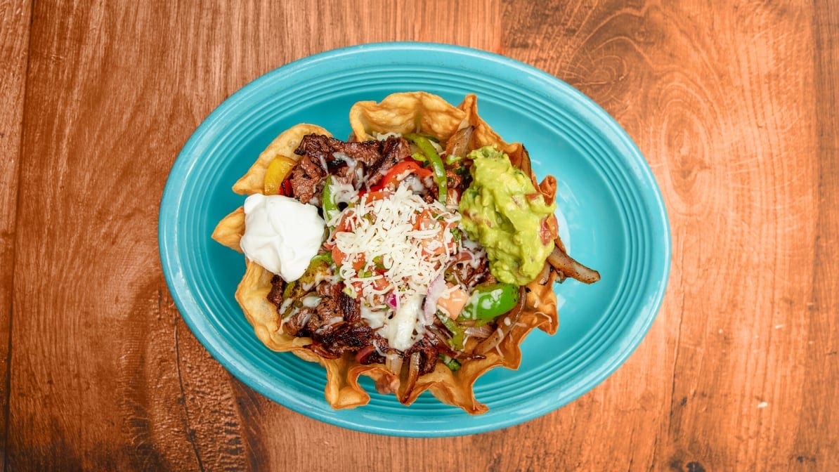 Fajita Taco Salad.