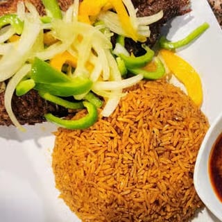 Small Jollof Rice withe Chicken/ Fish (2)