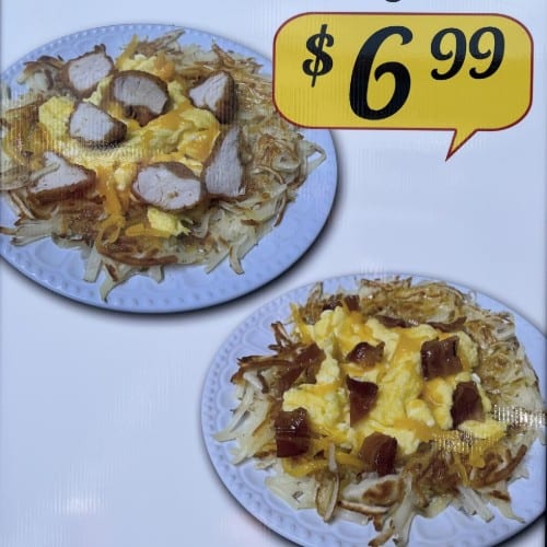 Breakfast Bowl - Chicken Tender Nuggets.