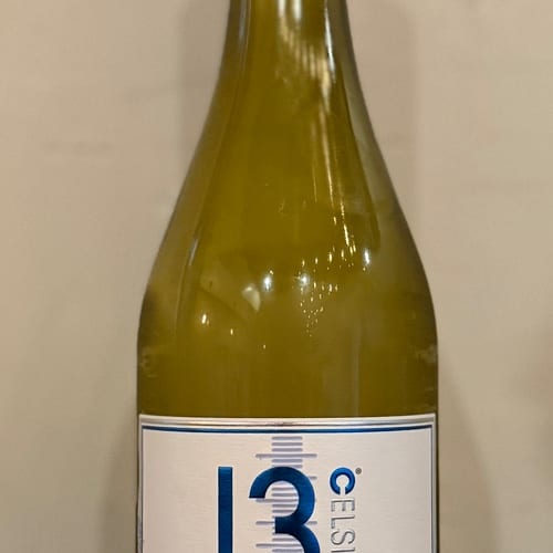 13 Celsius Sauv Blanc bottle.