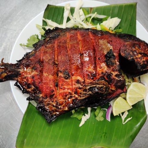 Tandoori Pomfret.