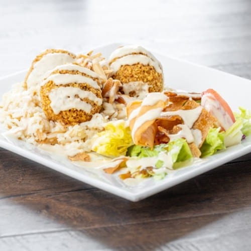 Vegetarian Rice Bowl.