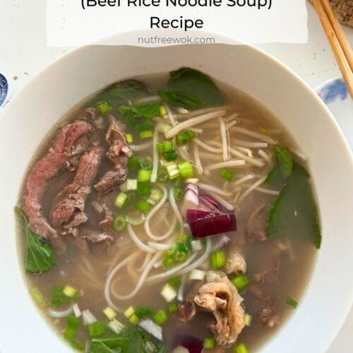 Vietnamese Beef Noodle Soup.