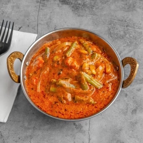 Vegetable Jalfrezi.