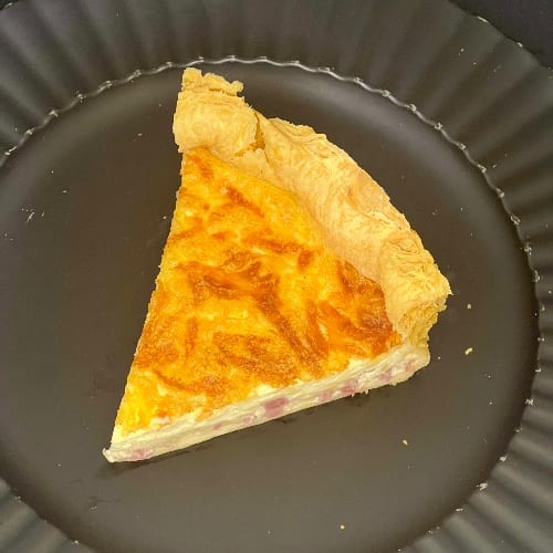 Quiche Lorraine.