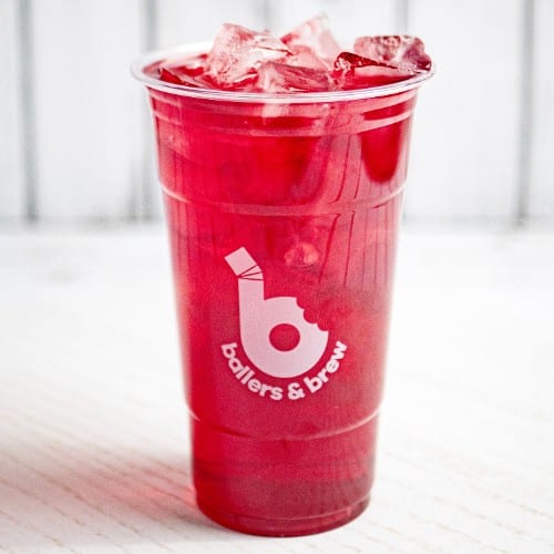 Iced Hibiscus tea organic.